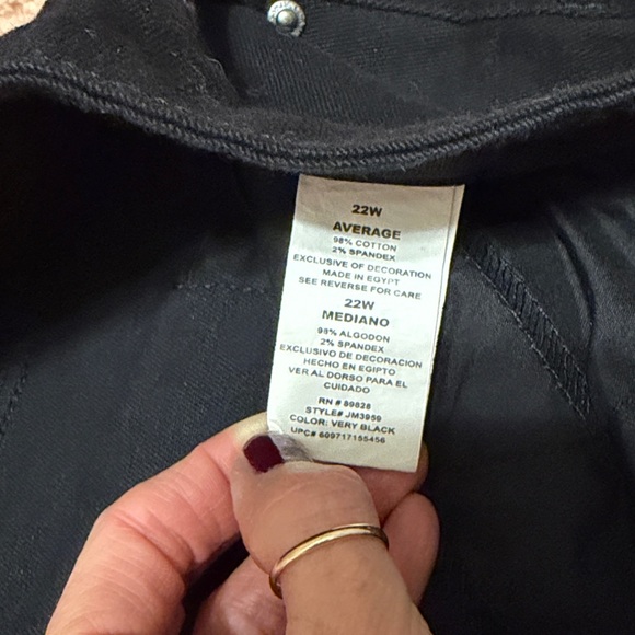 JMS Super Soft Stretch Twill classic fit Twill Pants black 22W - Picture 5 of 13